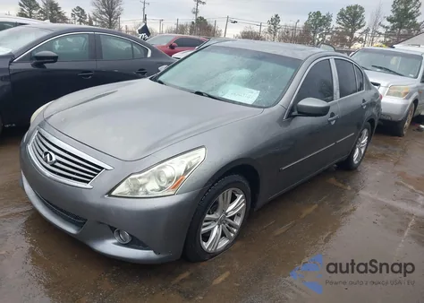 2012 Infiniti G37X z USA, uszkodzony, nr VIN JN1CV6AR4CM671251